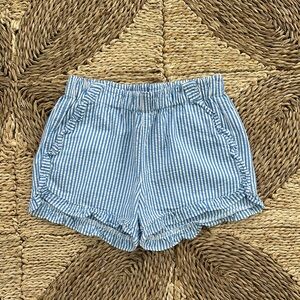 Crewcuts Blue Seersucker Shorts